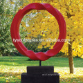 High quality custom 304 316 stainless steel garden sculptures for sale
